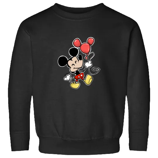The Mouse and Balloons Gift Halloween DaySALE!! Mickey Retro Disney Shirt, Mickey Checkered Shirt, Vintage Disney, Retro Mickey, Mickey Gift S-5XL Sweatshirts