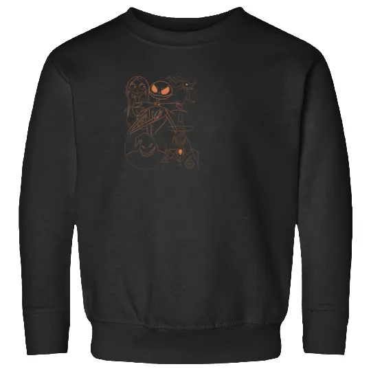 Nightmare before Christmas - orange Sticker: The nightmare dog zero , Nightmare Zero Dog Shirt ,  Zero Nightmare Before Christmas Disney Halloween Sweatshirts