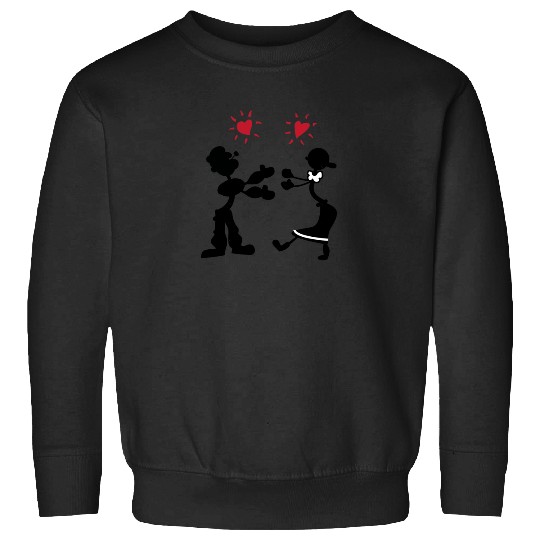 ICONIC Rachel Green shirts - Popeye and Olive Oyl  SALE!! Mickey Retro Disney Shirt, Mickey Checkered Shirt, Vintage Disney, Retro Mickey, Mickey Gift S-5XL Sweatshirts