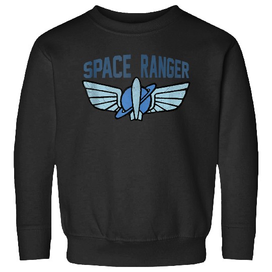 Disneyss Toy Story Space Ranger Star Command Logo Sweatshirts