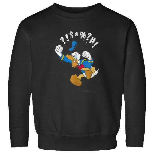 Donald Duck Angry Funny  SALE!! Mickey Retro Disney Shirt, Mickey Checkered Shirt, Vintage Disney, Retro Mickey, Mickey Gift S-5XL Sweatshirts