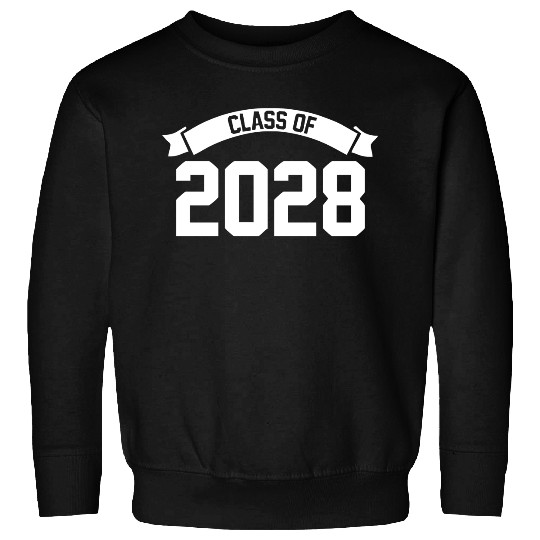 Class of 2028 Novelty High School Elementary Sweatshirts