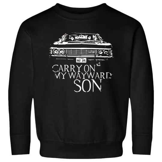 Supernatural Dean Winchester Impala Sweatshirts