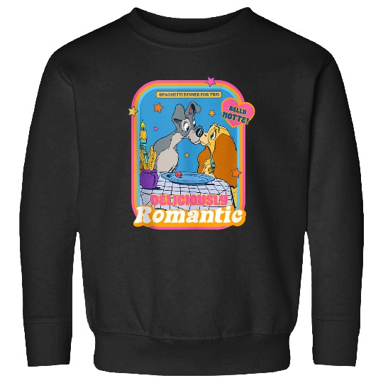Disneyss Lady And The Tramp Deliciously Romantic Sweatshirts