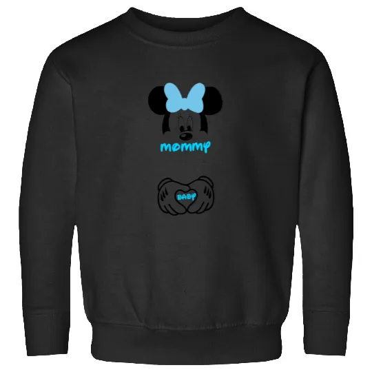 Minnie Mouse Mommy and Baby Maternity  -Disney Pregnancy - Pregnancy  - Bump  - - Disney  - Disneyland - Disney World 4 Sweatshirts