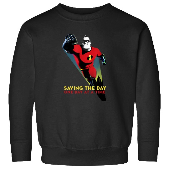 Disneyss Pixars The Incredibles Saving The Day One At A Time Sweatshirts