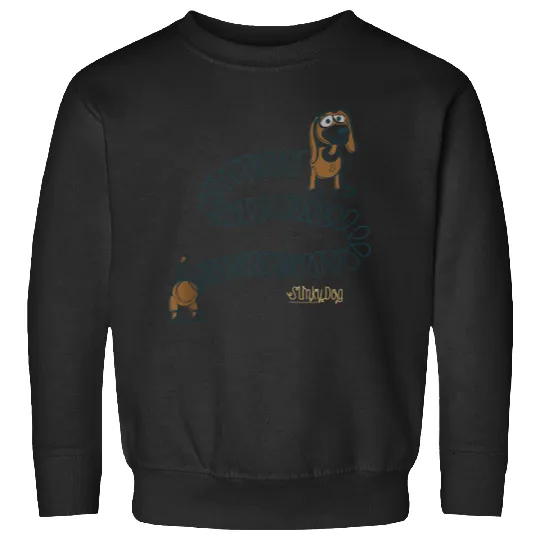 Disneyss Pixars Toy Story Slinky Dog Vintages Logo Sweatshirts