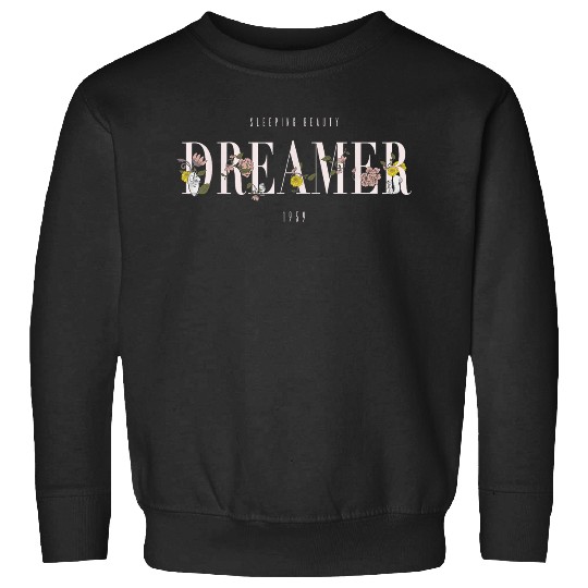 Disneyss Sleeping Beauty 1959 Dreamer Flowers Graphic Sweatshirts