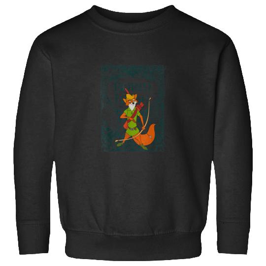 Disney Robin Hood Retro Vintage Distressed Sweatshirts