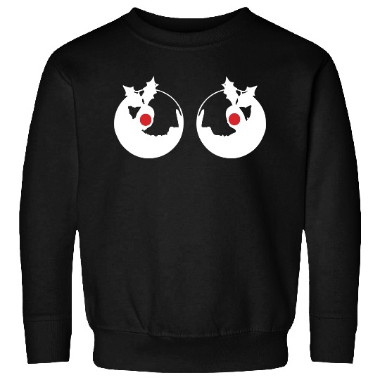 Discover Rude Christmas Pudding Sweatshirts