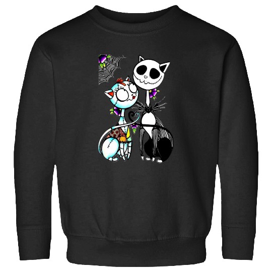 Cute Cat Jack Skellington and Sally iPhone Case: The nightmare dog zero , Nightmare Zero Dog Shirt ,  Zero Nightmare Before Christmas Disney Halloween Sweatshirts