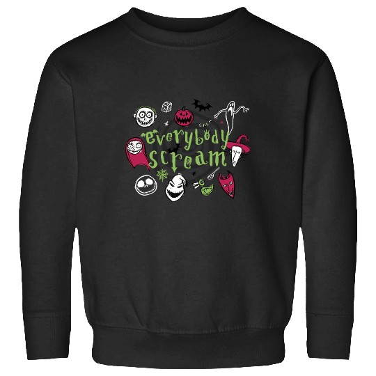 Everybody Scream Laptop Skin: The nightmare dog zero , Nightmare Zero Dog Shirt ,  Zero Nightmare Before Christmas Disney Halloween Sweatshirts