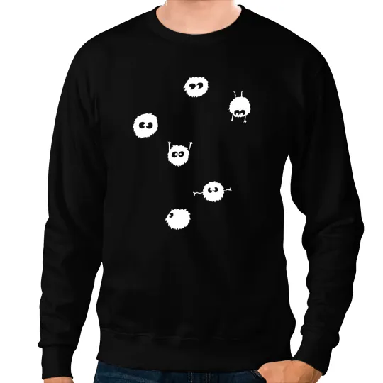 Soot Sprites  Ghibli Catbus Totoro Ponyo Tee Neighbour Anime Miyazaki Sweatshirts