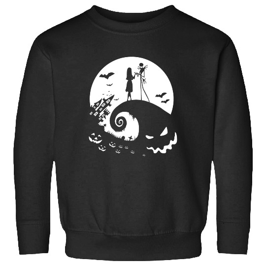 Jack and Sally art  : The nightmare dog zero , Nightmare Zero Dog Shirt ,  Zero Nightmare Before Christmas Disney Halloween Sweatshirts