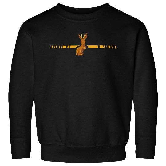 Dramatic Jackalope Sweatshirts