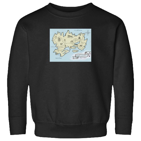 Discover Swiftshire   Taylor Fantasy Map 1 Sweatshirts