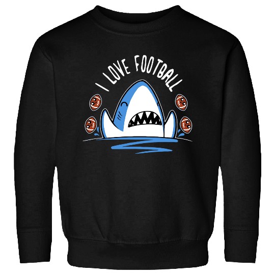Discover I love football Sweatshirts