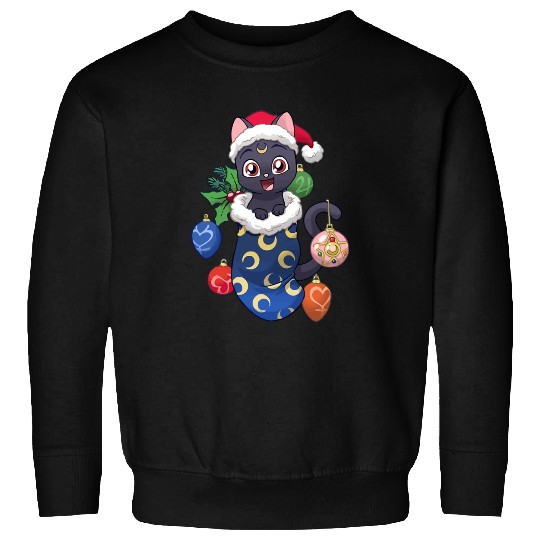 Discover Moon Cat Stocking Stuffer Sweatshirts