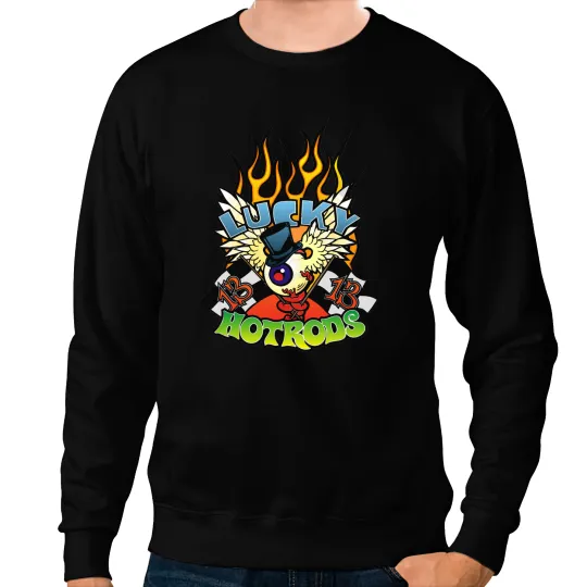 Lucky 13 Hot Rods Sweatshirts