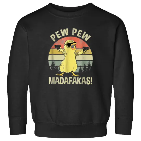 Chicks Pew Pew Madafakas Funny Vintage Chick chicken Lover farm farming farmer shirt gift women men gift  : Bobs Burgers Family Shirt, Bobs Burgers Vintage Sweatshirts