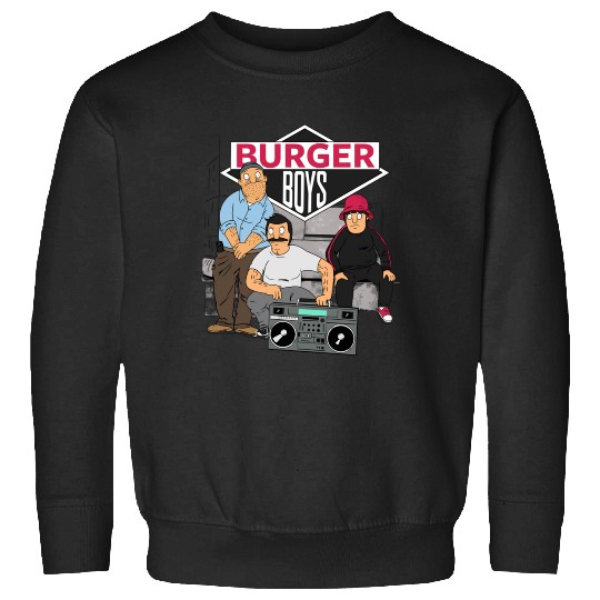 Hip Hop Burger Boys  : Bobs Burgers Family Shirt, Bobs Burgers Vintage Sweatshirts