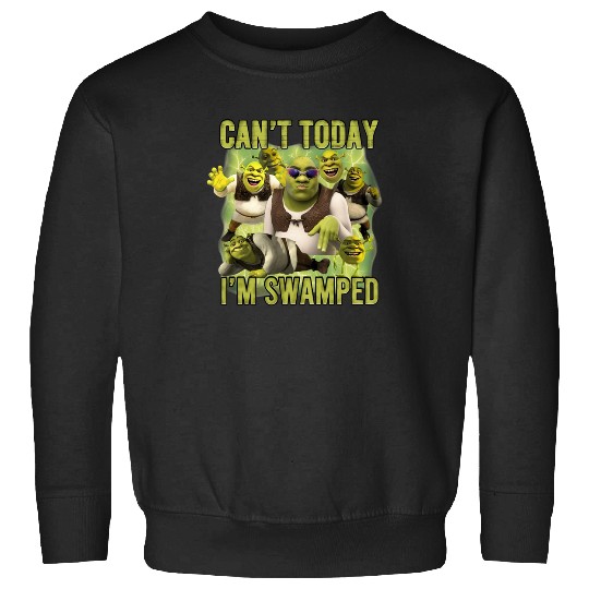 Shrek Cant Today Im Swamped  : Bobs Burgers Family Shirt, Bobs Burgers Vintage Sweatshirts