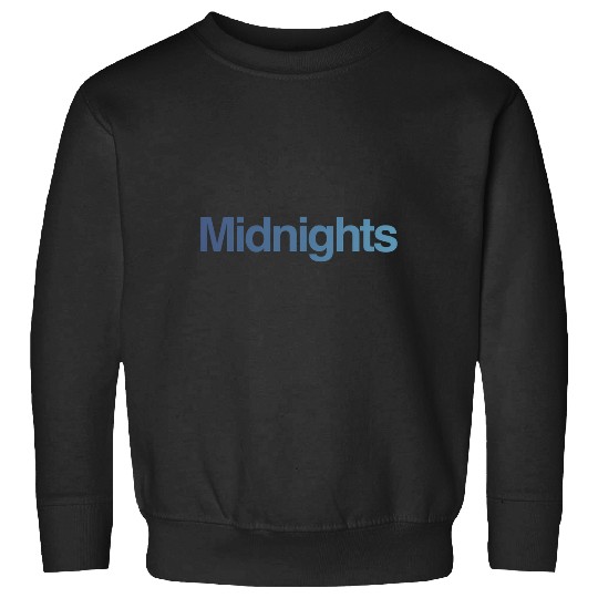 Discover Midnights Taylor Album Logo Sweatshirts
