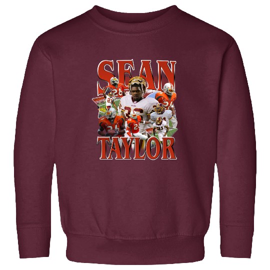Discover Vintage 90s Graphic Style Sean Taylor Sweatshirts, Sean Taylor American Football Gift