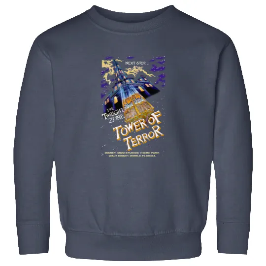 Vintage Tower Of Terror Sweatshirts, Disney Rides Sweatshirts, Disneyworld Disney Sweatshirts, Hollywood Studios Sweatshirts