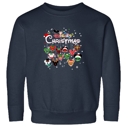 Disney Christmas Mickey ball Sweatshirts, Mickey's very merry Christmas party 2023 Sweatshirts, Magic Kingdom Christmas Sweatshirts