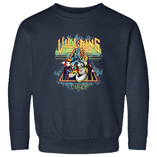 Villains Characters Sweatshirts, Retro Disney Villains Characters