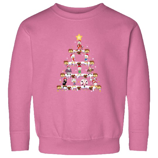 Disney DuckTales Christmas Tree and Lights Sweatshirts