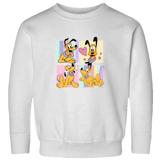 Disney Pluto Dog  Sweatshirts, Pluto Graphic Sweatshirts