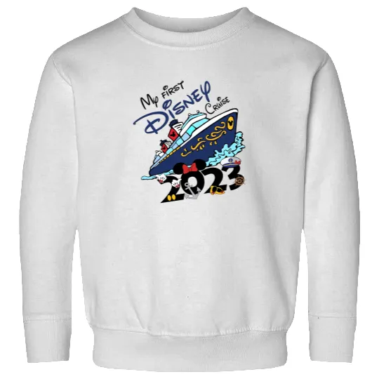 My First Disney Cruise Sweatshirts, 2023 Ship