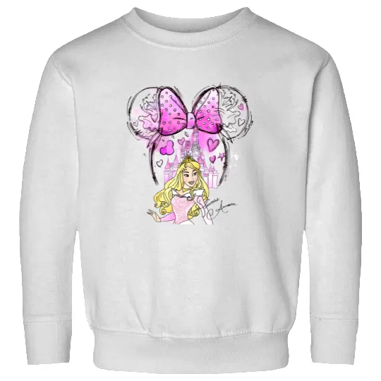 Aurora Princess Sweatshirts, Disney Princess Sweatshirts, Watercolor Disney Princess Sweatshirts