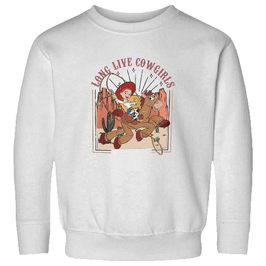 Vintage Disney Toy Story Jessie Sweatshirts, Long Live Cowgirls Western Vibe Sweatshirts, Disney Sweatshirts