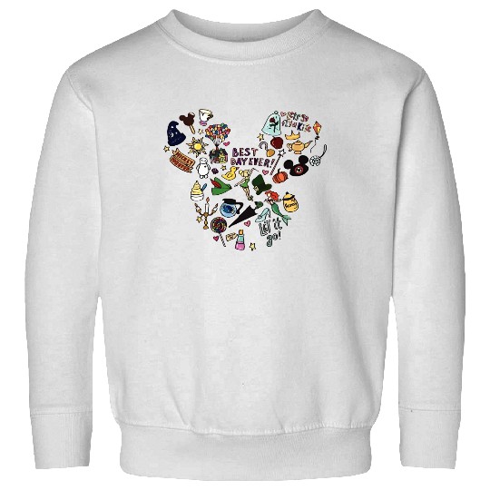 Best Day Ever Sweatshirts, Disney Sweatshirts, Disneyland Trip Sweatshirts