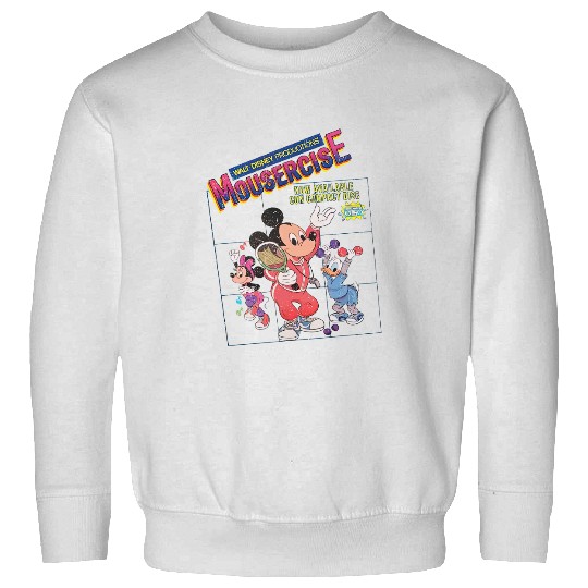 Vintage Disney Mousercise 90's Sweatshirts
