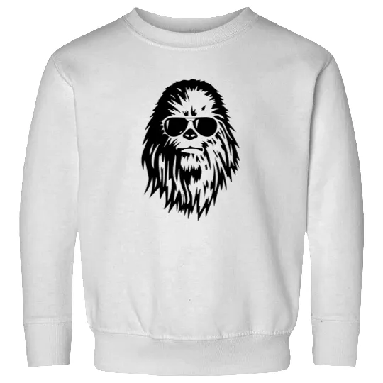 Chewbacca With Sunglasses Star Wars  Sweatshirts , Disney Sweatshirts