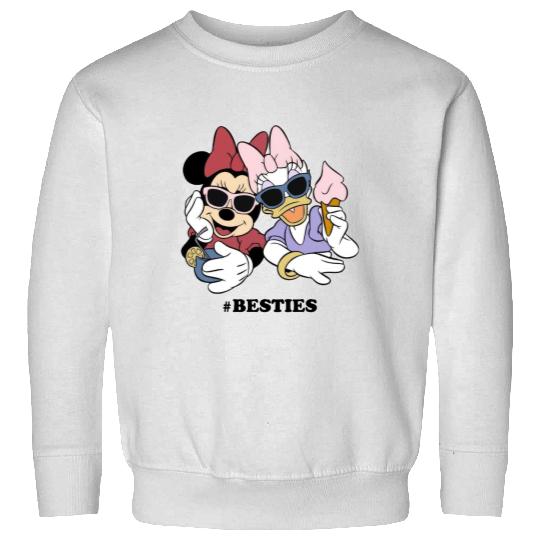 Retro Minnie and Daisy Sweatshirts, Disney Bestie Sweatshirts, Minnie Mouse Sweatshirts, Disney Girl Trip, Disney Matching Sweatshirts
