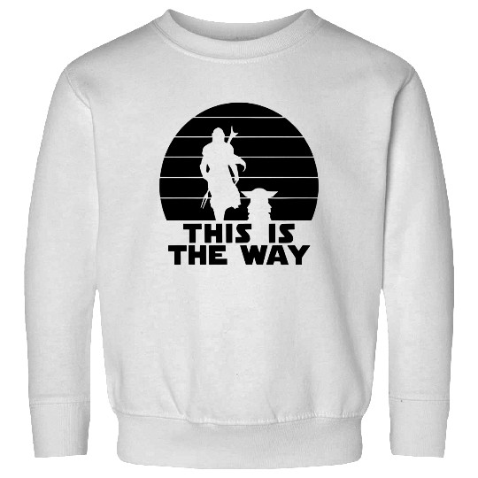 This is the way, Disney Family and couple Sweatshirts, disney matching Sweatshirts, disney mandalorian  Sweatshirts