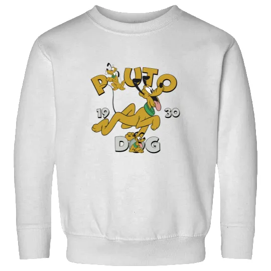 Pluto Est. 1930 Sweatshirts, Disney Pluto Sweatshirts