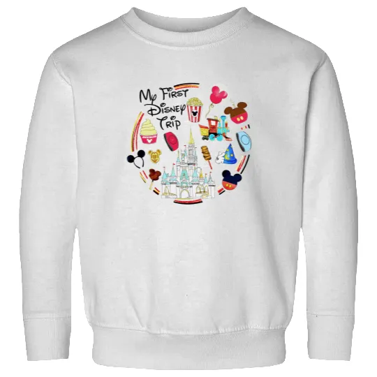 My First Disney Trip Sweatshirts, Disney Sweatshirts, Disney Trip Sweatshirts, Disney Vacation, Family Disney Sweatshirts, Disney World Sweatshirts