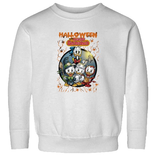 Donald Halloween Sweatshirts, Donald's Nephews Sweatshirts, Donald Duck Sweatshirts, Disney Halloween Sweatshirts 2023.