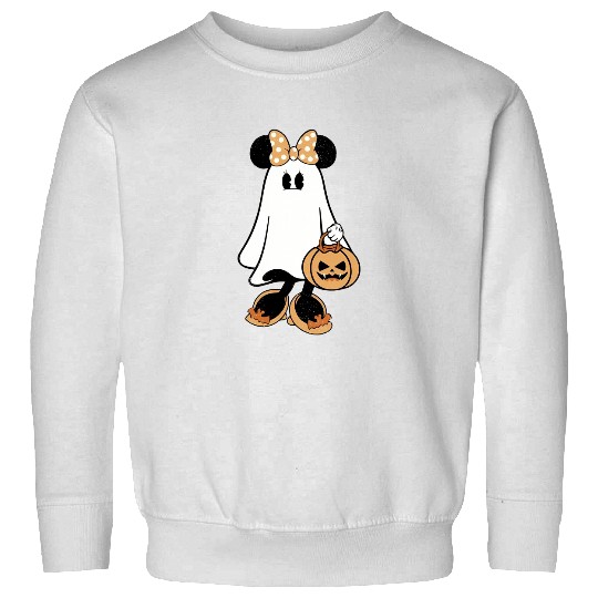 Retro Minnie Ghost  Sweatshirts, Minnie Halloween Sweatshirts, Disney Pumpkin, Halloween Pumpkin Sweatshirts, Disney World Sweatshirts, Magic Kingdom