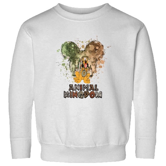Disney Animal Kingdom Sweatshirts, Disney Pluto Sweatshirts, Animal Kingdom Sweatshirts