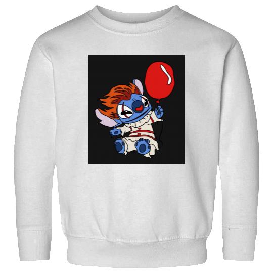 Pennywise Stitch Halloween Sweatshirts, Disney Halloween Sweatshirts