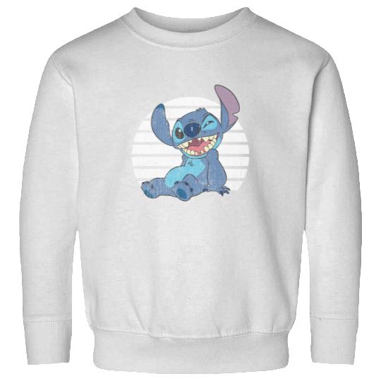 Stitch And Toothless T-Shirt Disney Classic Winking Stitch Sweatshirts