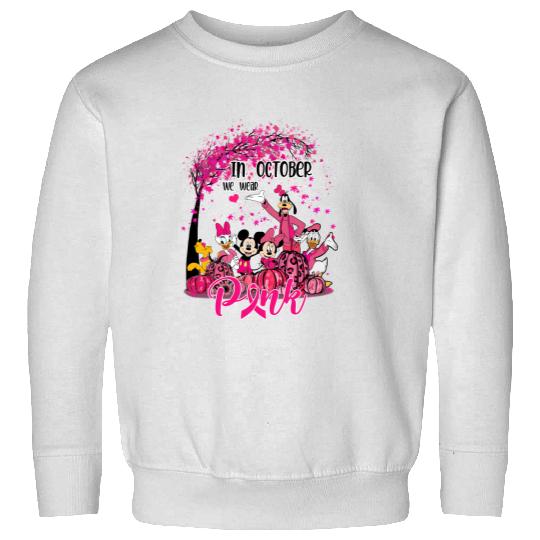 Disney 2023 Breast Cancer Survivor, October Breast Cancer Month Sweatshirts