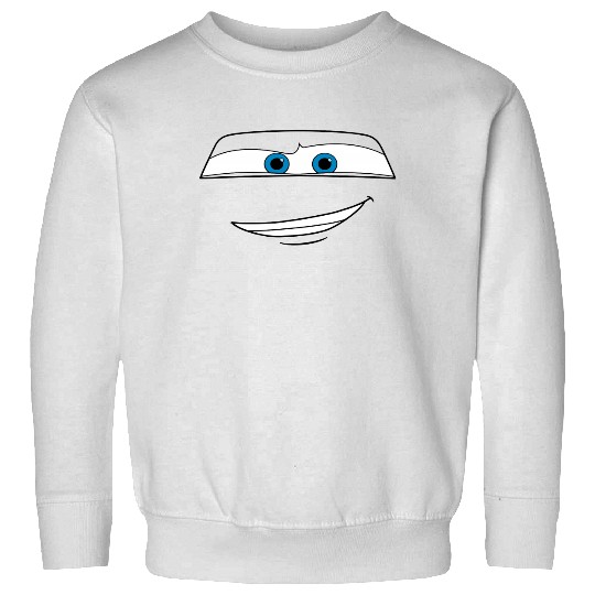 Discover Disney Cars Lightning McQueen Big Face Sweatshirts